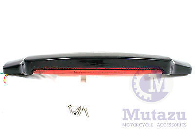 Vivid Black LED Light Spoiler fit King,Razor,Chopped Tour Pak for Harley  Touring