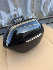 For Right Yamaha FJR1300 FJR 1300 Saddlebag Side Case Trunk Pannier, Black