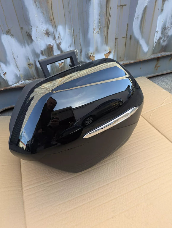 For Right Yamaha FJR1300 FJR 1300 Saddlebag Side Case Trunk Pannier, Black