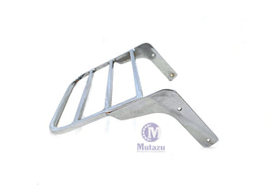 Mutazu Heavy Duty Luggage Rack for Kawasaki Vulcan VN 900 in Chrome Finish