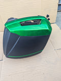 Green Improved 38L saddlebags Paniers for Kawasaki Versys 650 1000LT Ninja H2