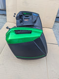 Green Improved 38L saddlebags Paniers for Kawasaki Versys 650 1000LT Ninja H2