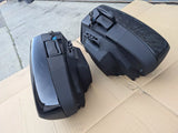 Mutazu Left and Right Black Hard Saddlebags Saddle bags for Honda ST1300 Factory