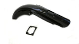 Mutazu Dual Cut Out Stretched Extended Rear Fender for 2014 up Harley Touring