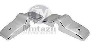 Mutazu Aftermarket Freightliner Truck mirror post Chrome Covers, Sold in pair