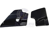 Mutazu Black Side Covers for Harley Touring Road King Street Electra Glide 09-16