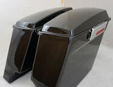 Fat Ass Wide Width 4" Extended Hard Saddlebags for H-D Touring