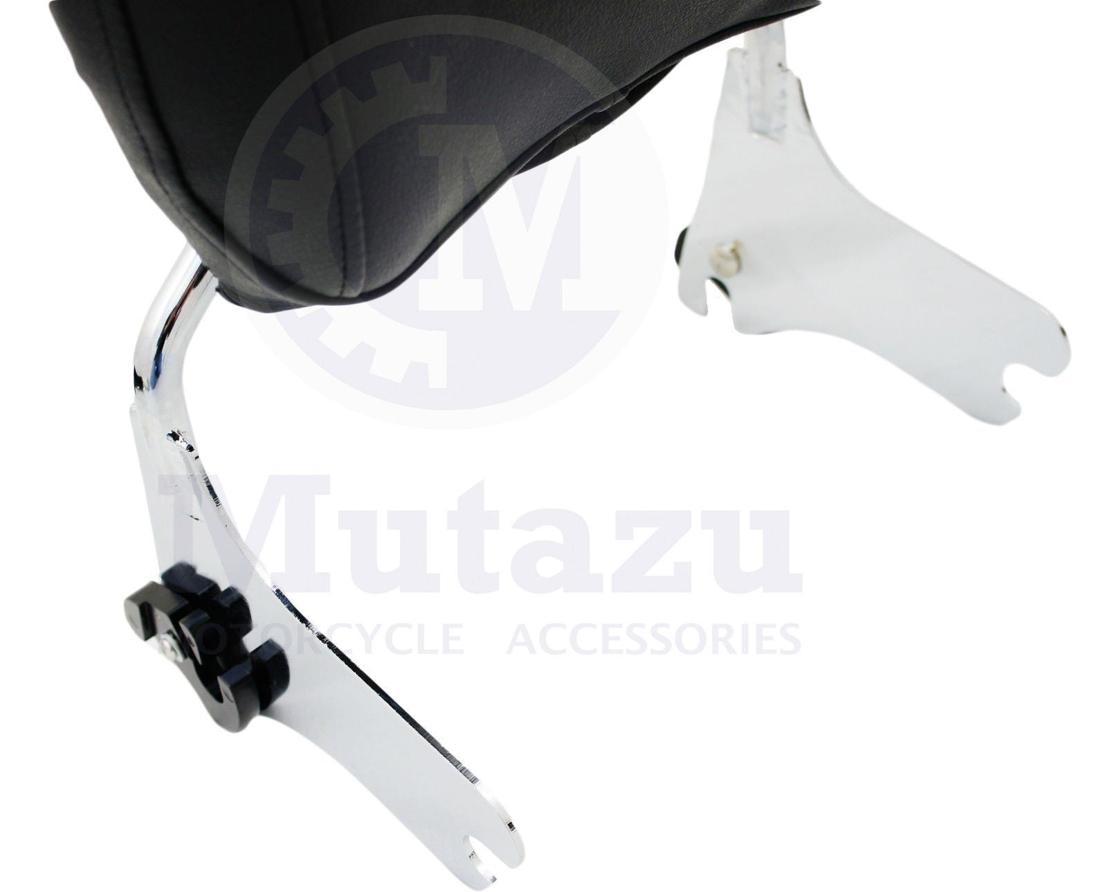 Mutazu Detachable Backrest Sissy Bar for 97-08 Harley Davidson