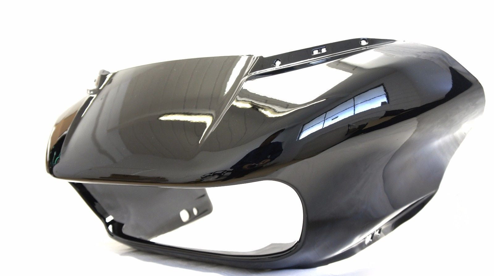 Mutazu Vivid Black Outer ABS Front Fairing for Harley Road Glide