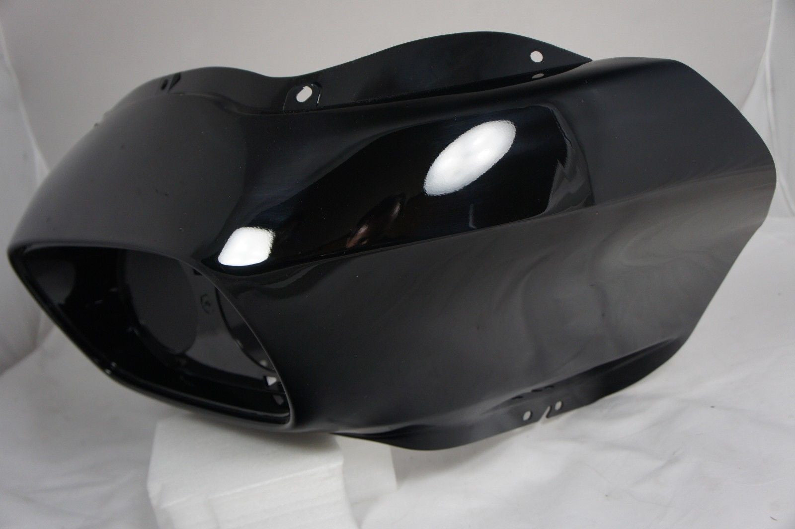 Vivid Black ABS Injection Inner & Outer Fairing for Harley Road