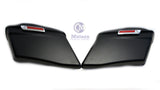 Mutazu Matte Black 4" Stretched CVO Extended Bags for 2014 - UP Harley Touring